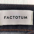 ファクトタム FACTOTUM ブーツカットデニム レディース JPN:34