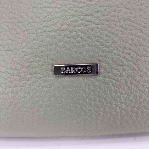バルコス BARCOS フロントポケット付き レザーポシェット レディース