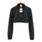 クレージュ courreges MAXI RIB CROPPED SWEATSHIRT レディース import:M