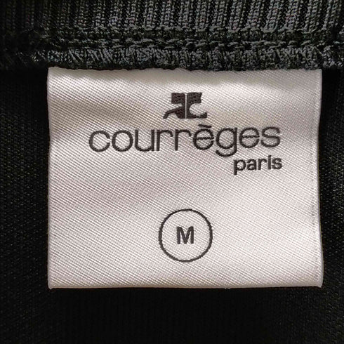 クレージュ courreges MAXI RIB CROPPED SWEATSHIRT レディース import:M