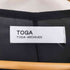 トーガアーカイブス TOGA ARCHIVES サイドフリル フロント斜めスナップ キュプラロングスリーブカットソー レディース 1