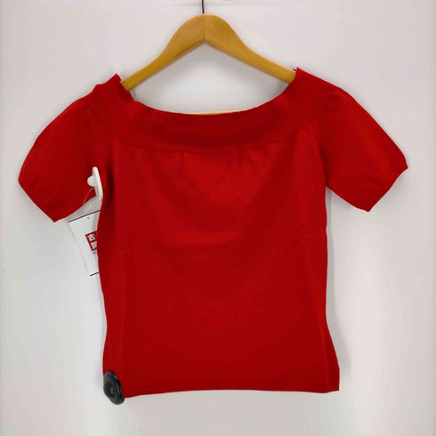 アレキサンダーマックイーン Alexander McQueen オフショルダーニット レディース import:M