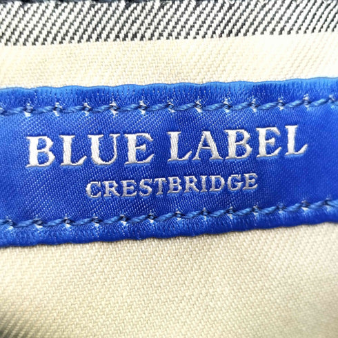ブルーレーベルクレストブリッジ BLUE LABEL CRESTBRIDGE チェックポーチ付属 トートバッグ レディース