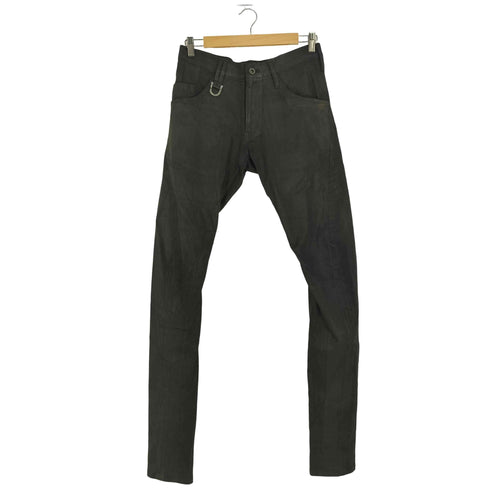 キリュウキリュウ kiryuyrik COATING SUEDE CURVE PANTS コーティング スウェード カーブ パンツ メンズ JPN:M