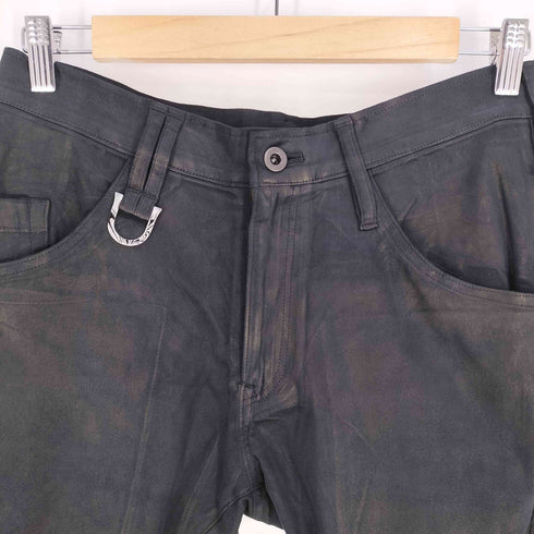 キリュウキリュウ kiryuyrik COATING SUEDE CURVE PANTS コーティング スウェード カーブ パンツ メンズ JPN:M