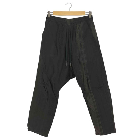 ディーハイゲン D.HYGEN Crack Random Stripe Jacquard Cropped Pants クロップドパンツ メンズ JPN:1