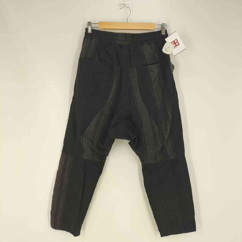 ディーハイゲン D.HYGEN Crack Random Stripe Jacquard Cropped Pants クロップドパンツ メンズ JPN:1