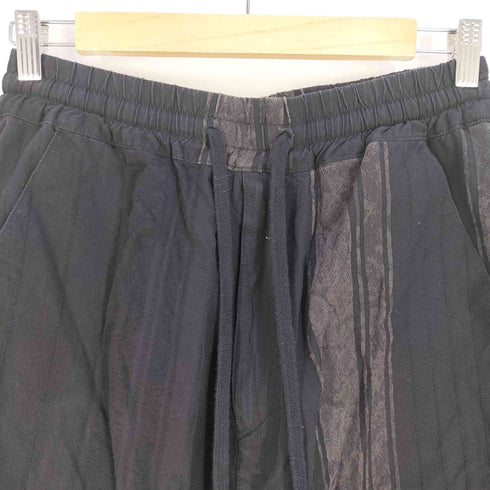 ディーハイゲン D.HYGEN Crack Random Stripe Jacquard Cropped Pants クロップドパンツ メンズ JPN:1