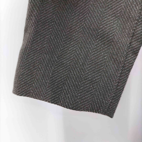マックスマーラ MAX MARA シルク混 ウール2Bヘリンボーンテーラードジャケット レディース EUR:46