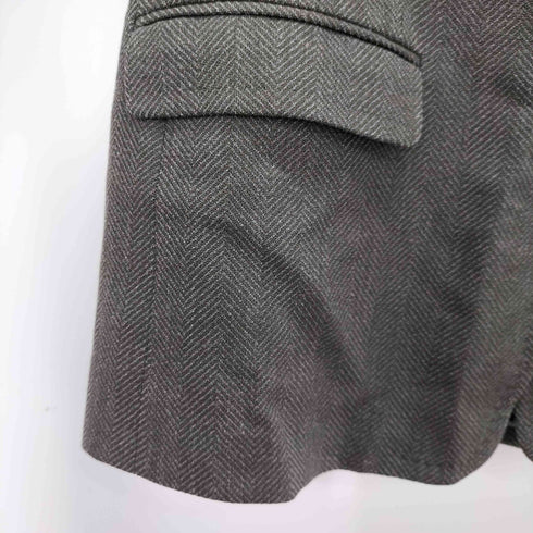 マックスマーラ MAX MARA シルク混 ウール2Bヘリンボーンテーラードジャケット レディース EUR:46