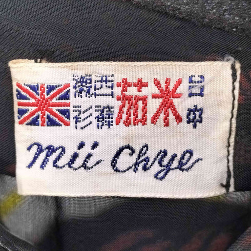 S/S 総柄 シアーシャツ メンズ