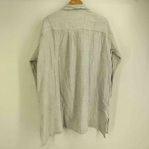 プランテーション Plantation コットン100 シワ加工 シャツ レディース JPN:M
