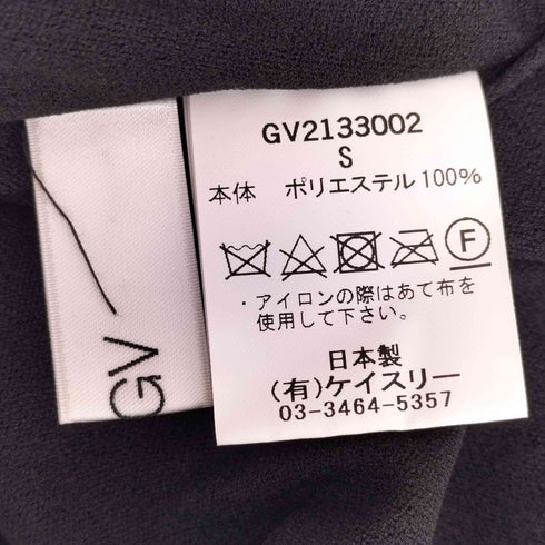 ジーヴィジーヴィ G.V.G.V. 21AW SEAM L/S TOP シアーメロートップス レディース JPN:S