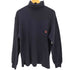 ポロバイラルフローレン Polo by RALPH LAUREN 90S ゴルフワッペン サイドスリット タートルネック スウェット メンズ import:S