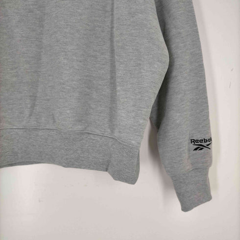 リーボック Reebok プリントクルーネックスウェット レディース JPN:M