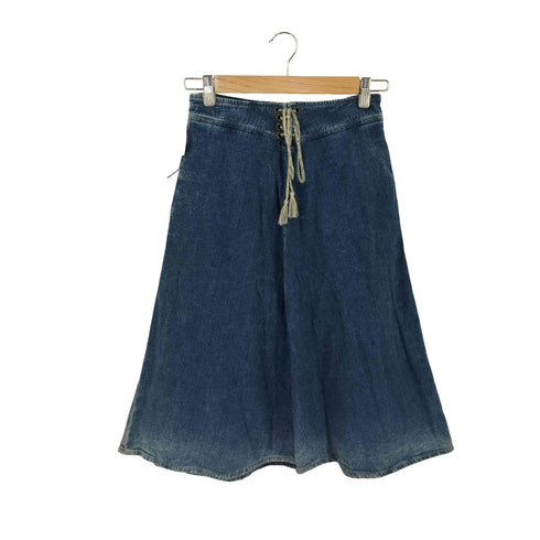 エージー アドリアーノゴールドシュミット AG / ADRIANO GOLDSCHMIED レースアップ デニムスカート レディース 26