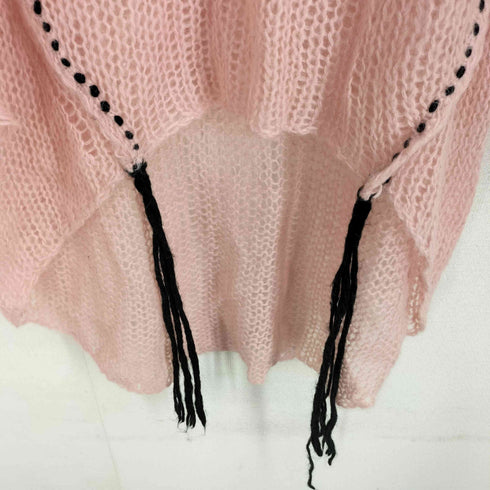 パメオポーズ Pameo Pose 21aw Stitched Mohair Knit Top レディース FREE