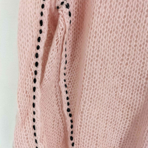 パメオポーズ Pameo Pose 21aw Stitched Mohair Knit Top レディース FREE