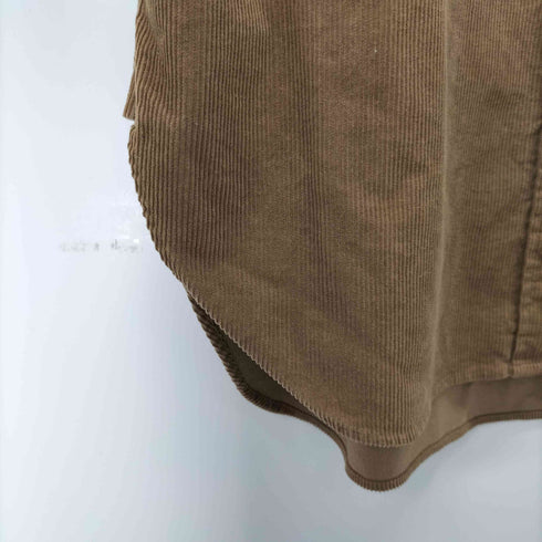アーバンリサーチドアーズ URBAN RESEARCH DOORS コーデュロイビッグシャツチュニック レディース JPN:M