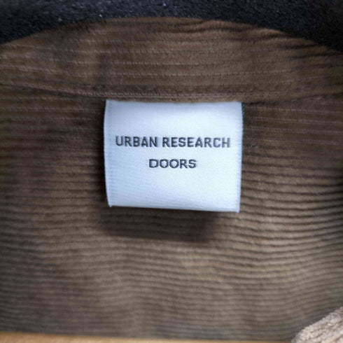 アーバンリサーチドアーズ URBAN RESEARCH DOORS コーデュロイビッグシャツチュニック レディース JPN:M