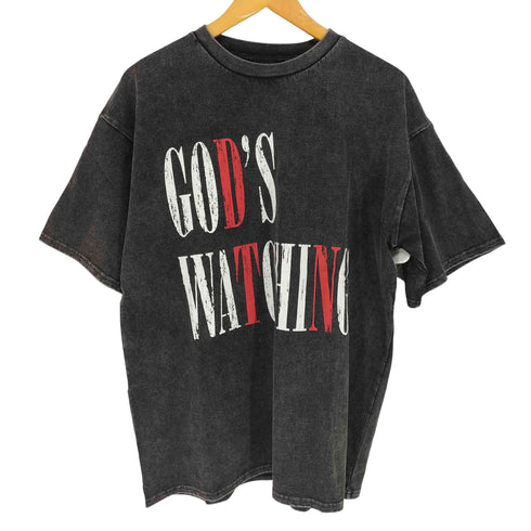 GOD'S WATCHING SS TEE / BEGINNING street メンズ JPN:XL