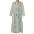 ヌキテパ NE QUITTEZ PAS 24ss Poplin Paisley Embroidery Tired Dress ポプリン ペイズリー エンブロイダリー ワンピース レディース JPN:S