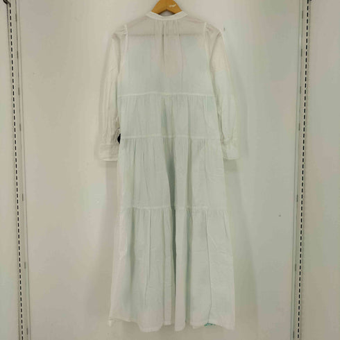 ヌキテパ NE QUITTEZ PAS 24ss Poplin Paisley Embroidery Tired Dress ポプリン ペイズリー エンブロイダリー ワンピース レディース JPN:S