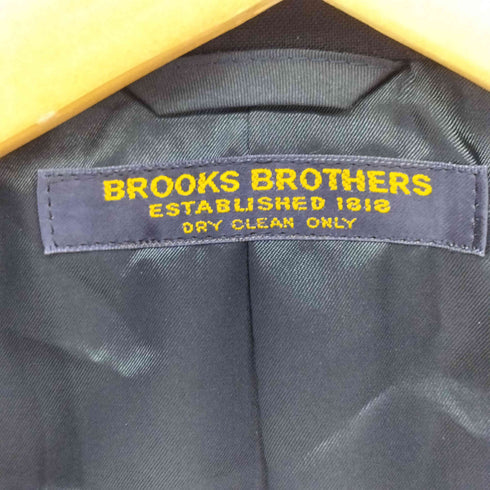 ブルックスブラザーズ BROOKS BROTHERS 80S カシミア混 ダブルブレスト 紺ブレ メンズ