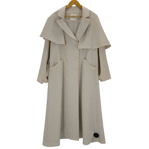 Eaphi ASYMMETRY CAPE TRENCH COAT レディース 2