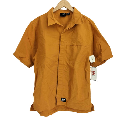 ヘリーハンセン HELLY HANSEN アウトドア ショートスリーブバスクシャツ ナイロン 半袖シャツ メンズ JPN:M
