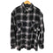 フリークスストア FREAKS STORE ダメージ加工 L/S オンブレチェックシャツ メンズ JPN:L