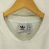 アディダスオリジナルス adidas Originals ロゴ刺繍 両面プリント S/S クルーネック Tシャツ メンズ JPN:M