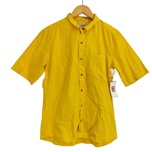 カルバンクライン CALVIN KLEIN コットン100 半袖シャツ メンズ import:L