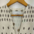 ヌキテパ NE QUITTEZ PAS Cotton Silk Gold Print Embroidery Gown コットン シルク ゴールドプリント エンブロイダリー ガウン レディース