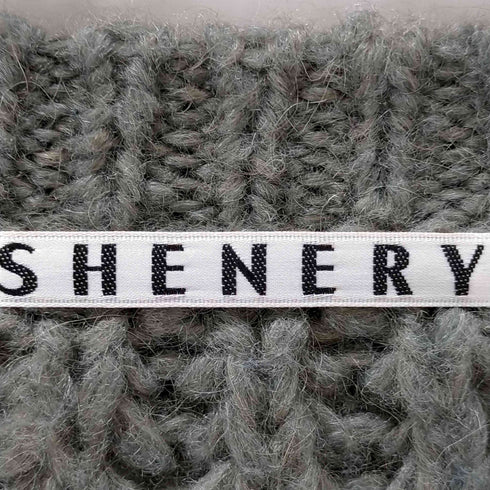 シーナリー SHENERY モヘア混 ケーブル編みカーディガン レディース FREE