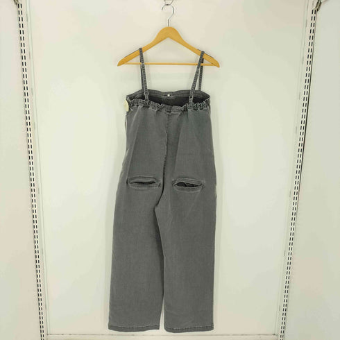 ストレッチデニムサロペット レディース