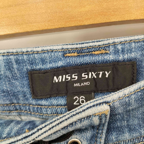 ミスシックスティ MISS SIXTY ワイドフレアジーンズ レディース 26