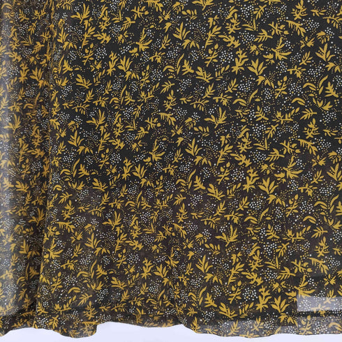 ゴスペル GHOSPELL LEAF PRINT MIDI DRESS リーフプリントミディードレス レディース JPN:S
