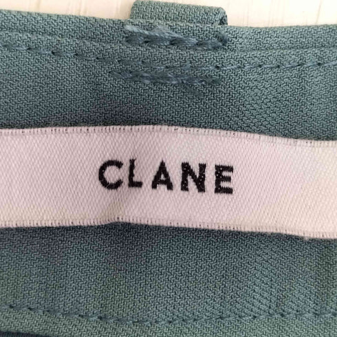 クラネ CLANE 21aw BASIC TUCK PANTS ベーシックタックパンツ レディース JPN:0