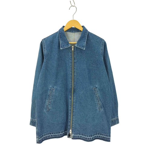 カットオフ フリンジデニムジャケット レディース