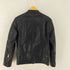 ザラ ZARA フェイクレザーバイカーレザージャケット メンズ US:40