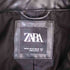 ザラ ZARA フェイクレザーバイカーレザージャケット メンズ US:40