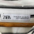 ザラ ZARA ストライプ開襟シャツ レディース JPN:M
