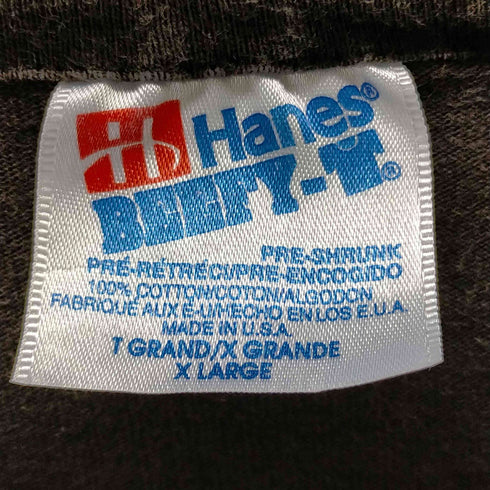 ヘインズ Hanes USA製 シングルステッチ STOMP Tシャツ メンズ JPN:XL