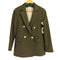 ノーリーズ NOLLEY’S 23AW ウォッシャブルウールライクダブルジャケット レディース JPN:36