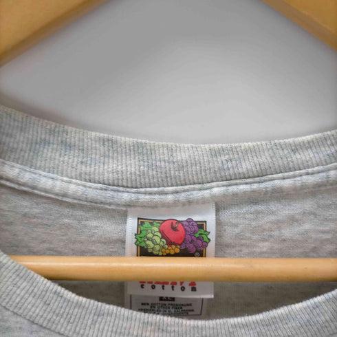 フルーツオブザルーム FRUIT OF THE LOOM プリントラメ加工 クルーネックTシャツ メンズ JPN:XL