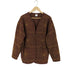 ザラ ZARA Quilted Embroidered Padded Mens Cotton Jacket メンズ 38-40