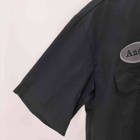 ディッキーズ Dickies 両面刺繍 S/S ワークシャツ メンズ JPN:L