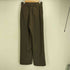 ノーリーズ NOLLEY’S 23AW ウォッシャブルウールライクセミワイドパンツ レディース JPN:38