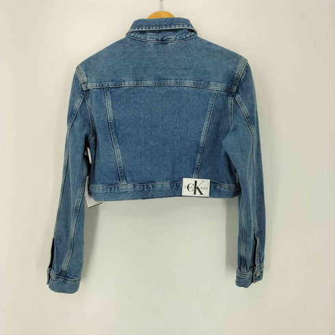 カルバンクラインジーンズ Calvin Klein Jeans 90s エクストリームクロップドデニムジャケット レディース JPN:M